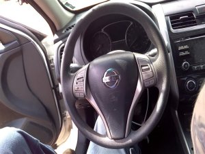 2014-2018 Nissan Altima Black Tilt and Telescopic Steering Column (Used OEM)