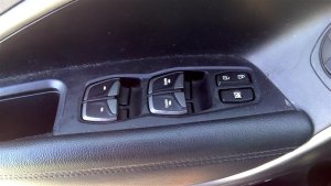 2013-2016 Hyundai Santa Fe Sport Brown Master Power Window and Door Lock Switch - Left (Driver) (Used OEM)