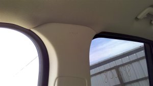 2015-2019 Lincoln MKC Gray Roof Curtain Air Bag - Right (Passenger) (Used OEM)