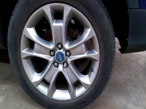 2013-2019 Ford Escape 18-inch 5-Spoke Polished Aluminum Alloy Wheel (Used OEM)