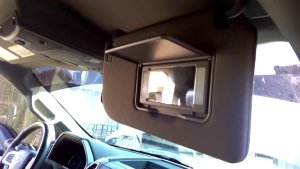 2018-2020 Ford F-150 Sun Visor with Illuminated Vanity Mirror - Right (Passenger) (Used OEM)