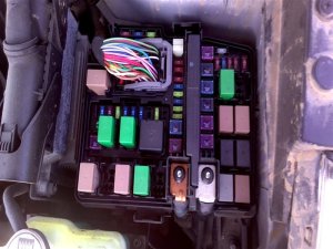 2011-2012 Hyundai Sonata Engine Fuse Box with Wiring Harness (Used OEM)