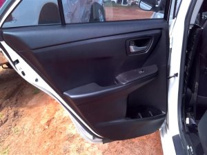 OEM White Door Interior Trim Panel for 2015-2017 Toyota Camry - Rear, Left (Driver) (OEM)