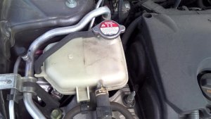 2016-2021 Honda Civic Engine Coolant Reservoir Assembly (Used OEM)