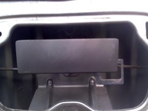  Chevrolet Silverado 3500 Gray Tailgate Exterior Door Handle Bezel (Used OEM)
