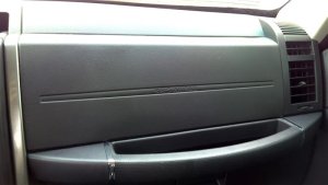2008-2011 Dodge Nitro Black Roof Curtain Air Bag (Used OEM)