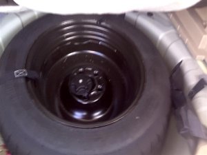 2015-2020 Nissan Rogue 16x4 Steel Compact Spare Wheel with Tire (Used OEM)