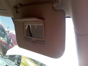 2014-2017 Nissan Rogue Tan Illuminated Sun Visor - Right (Passenger) (Used OEM)
