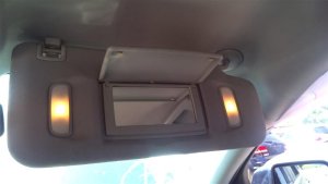 2010-2017 GMC Terrain Gray Sun Visor - Right (Passenger) (Used OEM)