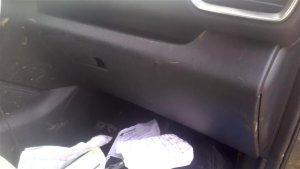2019-2020 Hyundai Santa Fe Black Glove Box (Used OEM)