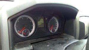 2019-2021 Ram 1500 Classic Gray Radio and Climate Control Instrument Panel Bezel (Used OEM)