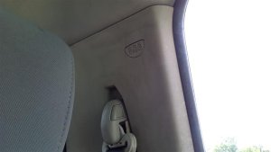 2013-2018 Ram 1500 Gray Roof Curtain Air Bag - Left (Driver) (Used OEM)