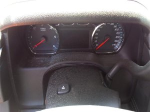 2015-2020 GMC Yukon XL Black Speedometer Instrument Panel Bezel (Used OEM)