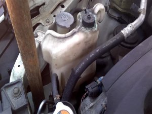 2007-2013 Nissan Altima Engine Coolant Reservoir Assembly (Used OEM)