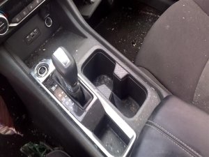 2020-2025 Nissan Sentra Black Front Floor Console Panel (Used OEM)