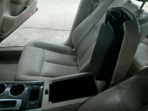 2013-2014 Nissan Altima Tan Floor Console Assembly (Used OEM)