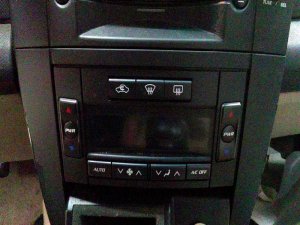 2003-2004 Cadillac CTS Temperature Control Module (Used OEM)