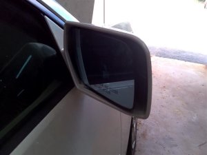2003-2007 Cadillac CTS Maroon Power Door/Side View Mirror - Right (Passenger) (Used OEM)