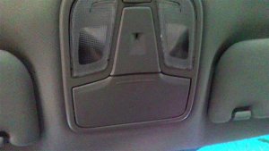 2011-2013 Kia Optima Gray Overhead Console Panel with Sunroof and Personal Lamp (Used OEM)