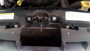 2008-2017 Dodge Grand Caravan Hood Latch (Used OEM)