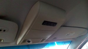 2008-2010 Dodge Grand Caravan Gray Front Roof Mini Console (Used OEM)