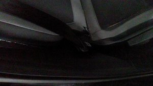 2013-2019 Ford Escape Gray Seat Belt Assembly - Rear, Left (Driver) (Used OEM)