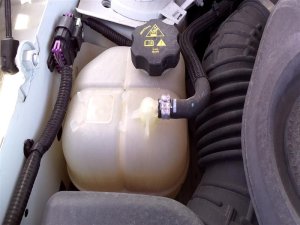 2014-2018 Jeep Cherokee Engine Coolant Reservoir Assembly (Used OEM)