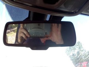 2015-2017 Jeep Cherokee Automatic Dimming Interior Rear View Mirror (Used OEM)