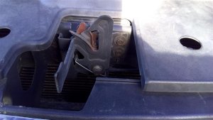 2007-2014 GMC Sierra 2500 HD Hood Latch - Rear, Right (Passenger) (Used OEM)