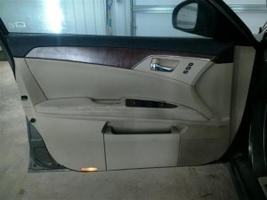 2005-2012 Toyota Avalon Tan Door Interior Trim Panel - Front, Left (Driver) (Used OEM)