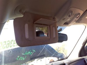 2017 GMC Acadia Limited Black Illuminated Sun Visor - Left (Driver) (Used OEM)