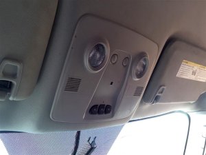 2008-2017 Buick Enclave Black Overhead Console Panel (Used OEM)