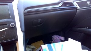 2013-2016 Ford Fusion Black Glove Box (Used OEM)