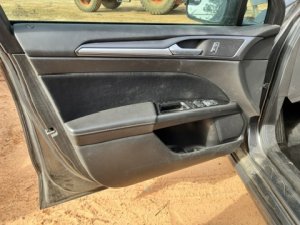 2013-2016 Ford Fusion Door Interior Trim Panel with Power Windows and Locks - Front, Left (Driver) (Used OEM)