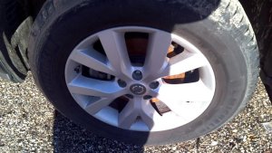 2011-2014 Nissan Murano Silver 18x7.5 5-Y-Spoke Alloy Wheel (Used OEM)