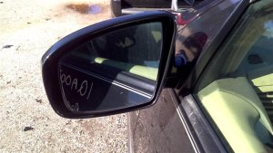 2009-2014 Nissan Murano Blue Power Door/Side View Mirror - Left (Driver) (Used OEM)