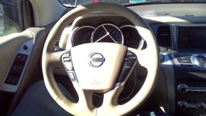 2010-2014 Nissan Murano Tan Tilt and Telescoping Steering Column (Used OEM)