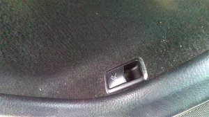 2014-2016 Mercedes-Benz E350 Tan Front Door Lock Switch with Trunk Release - Left (Driver) (Used OEM)