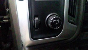 2015-2020 GMC Yukon XL Headlight 4WD and Trailer Brake Dash Switch Assembly (Used OEM)