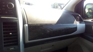 2008-2010 Dodge Grand Caravan Black Upper Glove Box (Used OEM)