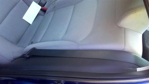 2017-2020 Hyundai Elantra Gray Seat Belt Assembly - Rear, Left (Driver) (Used OEM)