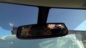 2013-2017 Nissan Quest Automatic Dimming Interior Rear View Mirror (Used OEM)