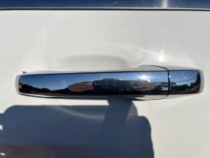 2011-2022 Dodge Durango Chrome Chrome Exterior Door Handle - Rear, Left (Driver) (Used OEM)