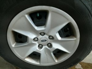 2013-2019 Ford Police Interceptor Utility 17x7.5 Steel Wheel (Used OEM)