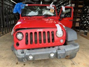 2017 Jeep Wrangler LED Headlight Assembly - Left (Driver) (Used OEM)