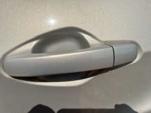 2010-2017 Chevrolet Equinox Gold Exterior Door Handle - Rear, Left (Driver) (Used OEM)