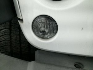 2014-2018 Jeep Wrangler Clear Front Turn Signal Light Assembly - Right (Passenger) (Used OEM)