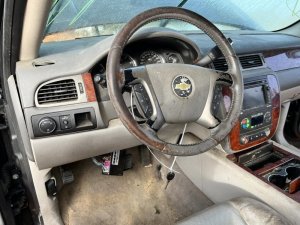 2009-2010 GMC Sierra Gray Tilt Steering Column with Cruise and Radio Controls (Used OEM)