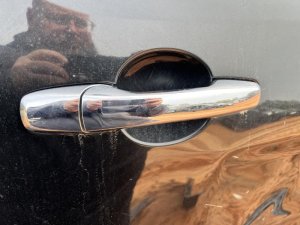 2013-2019 Ford Police Interceptor Utility Rear Exterior Door Handle - Right (Passenger) (Used OEM)
