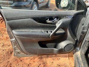 2017-2022 Nissan Rogue Sport Black Door Interior Trim Panel - Front, Left (Driver) (Used OEM)